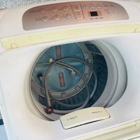 غسالة نوع سامسونك تايلندي الاصلي نظيفة جدا 11kg مواصفات كاملة شغالة 10...