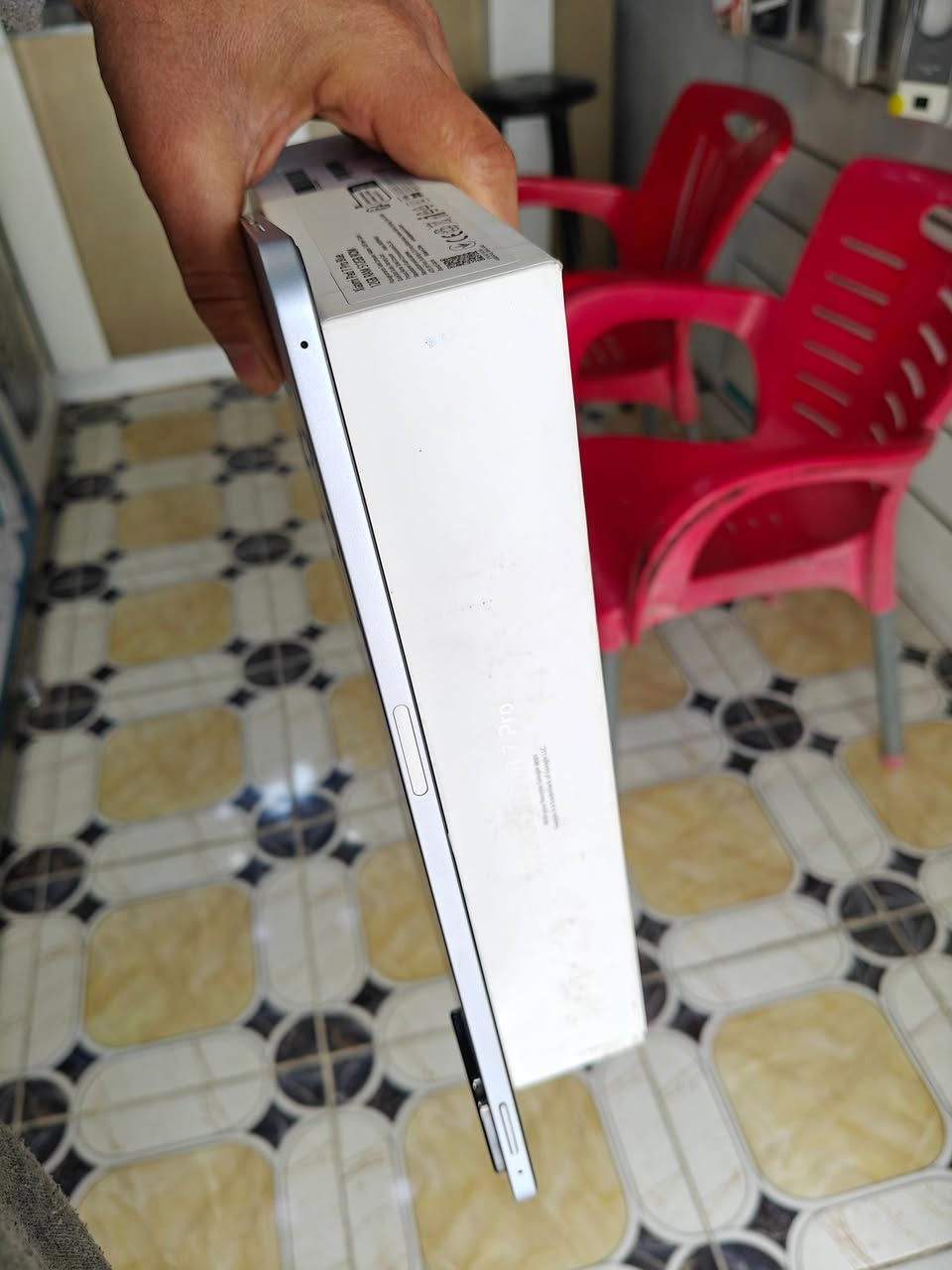 السلام عليكم 
شاومي باد 7 بروا ذاكره 512 رام 12 لووووك أخو الجديد كامل ملحقاته شرط الفحص والظمان مع ملحقاته الاصليه الشاحنه والباكيت السعر 510 قفل مكان المكتب بابل يوجد توصيل محافظات ظمان 3 أيام حقيقي من أي خلل أو صيانه


**إذا كنت صاحب هذا الإعلان وتريد حذفه لأي سبب، رجاءا أرسل رسالة إلى الدعم الفني**