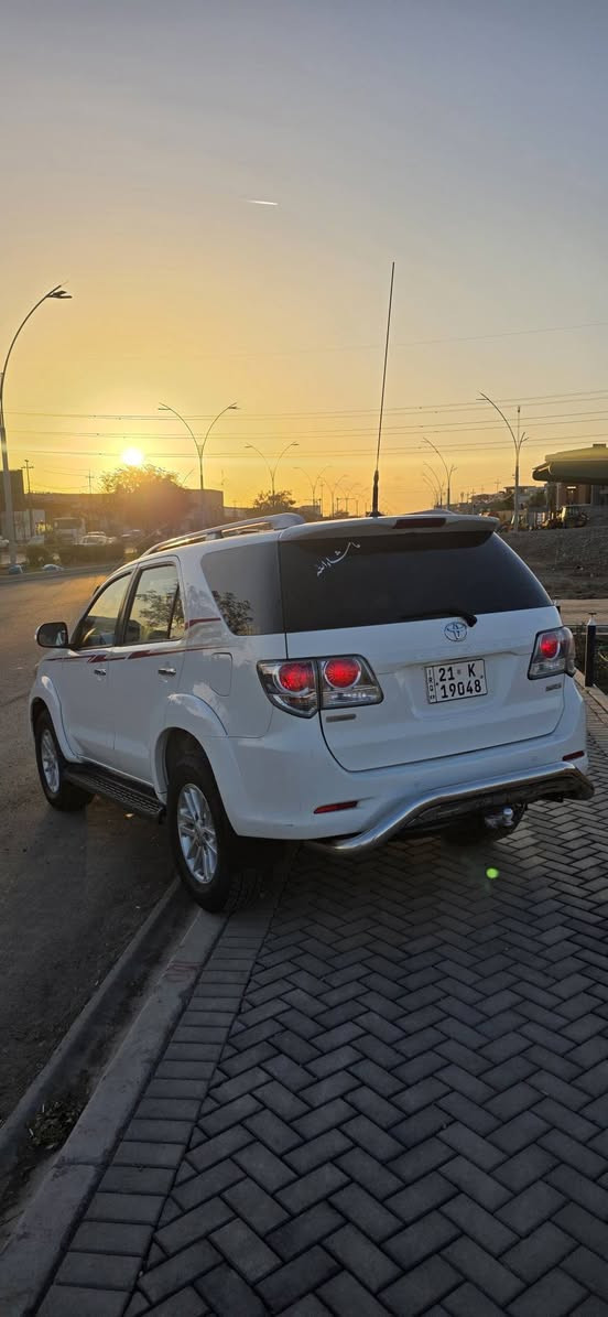 تویوتا فورچنر 
مدیل:٢٠١٤
٤طايرات جديد
٤سلندر
بطارية جديد
تخم كشن جديد
تبريد/تدفئة مضبوط
مرايات شفط
دشبول صاج
دواخل اصفر
٧راكب
كير عادي+اوتو
سيرفس عام جديد
بوليش عام جديد
سيارة كل علبلاد
شرط محرك+ كير+اكسل
ربع بنيد صبغ
شبر جملغ سكن
مكانين بارد
بدون دواخل!!!
بطاقة بنزين موجود
مكاني كركوك
مراوس حسب قناعة
سعر ٢٠٨و مجال
***********
*********** كركوك, العراق
