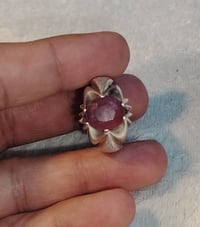 ياقوت احمر أفريقي اصلي  صياغه ثقيلة ومميزه سعر خاص واتساب 07721461988