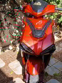 دراجه شحن رياضية  بطاريات عدد 6 كبار  ملف 2500 وسرعتها 85 حقيقي   بصما...