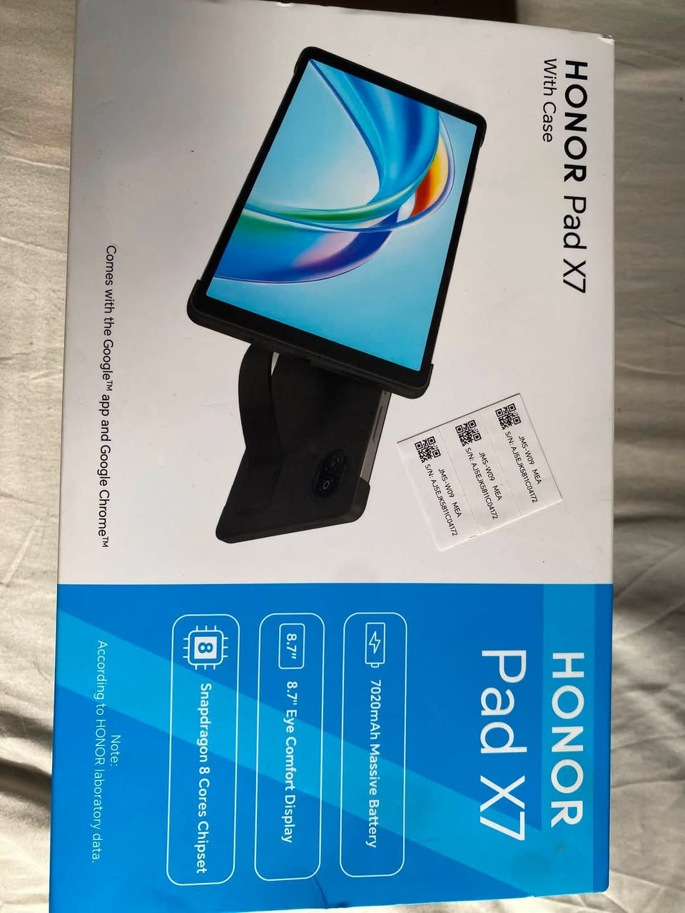 ايباد HONOR pad7
الذاكره 128  سعه البطاريه 7020m استخدام الجهاز شهر فقط معه كامل ملحقات الجهاز سعر 150 
العنوان التقيه 3


**إذا كنت صاحب هذا الإعلان وتريد حذفه لأي سبب، رجاءا أرسل رسالة إلى الدعم الفني**