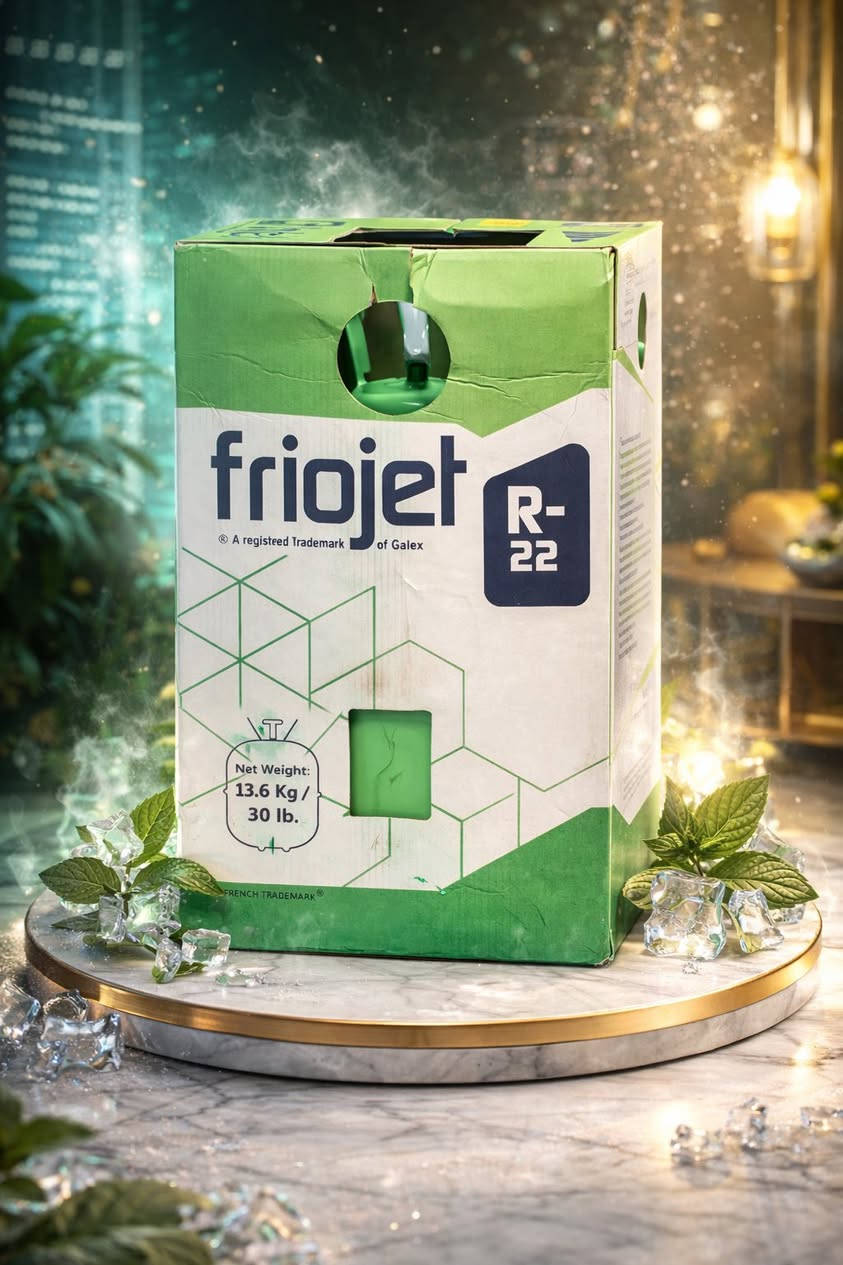 معرض المتحدة للتبريد ❄️
نوفر لكم غاز التبريد الأصلي R22 بجودة عالية

✔ جودة مضمونة
✔ تبريد قوي وأداء ثابت
✔ مناسب لجميع مكيفات السبليت
✔ نقاء عالي وكفاءة ممتازة

💎 منتجات أصلية وكوالتي عالية
💎 أفضل أداء للتبريد والاستقرار

📞 للتواصل والطلب:
***********
‭0772 723 7649‬
📍 معرض المتحدة للتبريد
