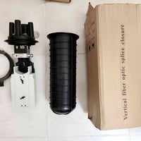 Fiber optic splice closure 24 core  15000 دينار فقد بلجملة  توصيل لكل ...