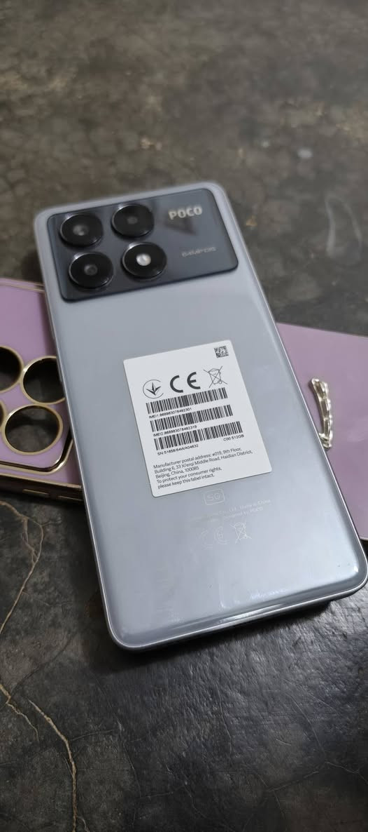 سلام عليكم  اخوان مبايل للبيع  POCO X6 Pro 5G
السعر بيه مجال  360


**إذا كنت صاحب هذا الإعلان وتريد حذفه لأي سبب، رجاءا أرسل رسالة إلى الدعم الفني**
