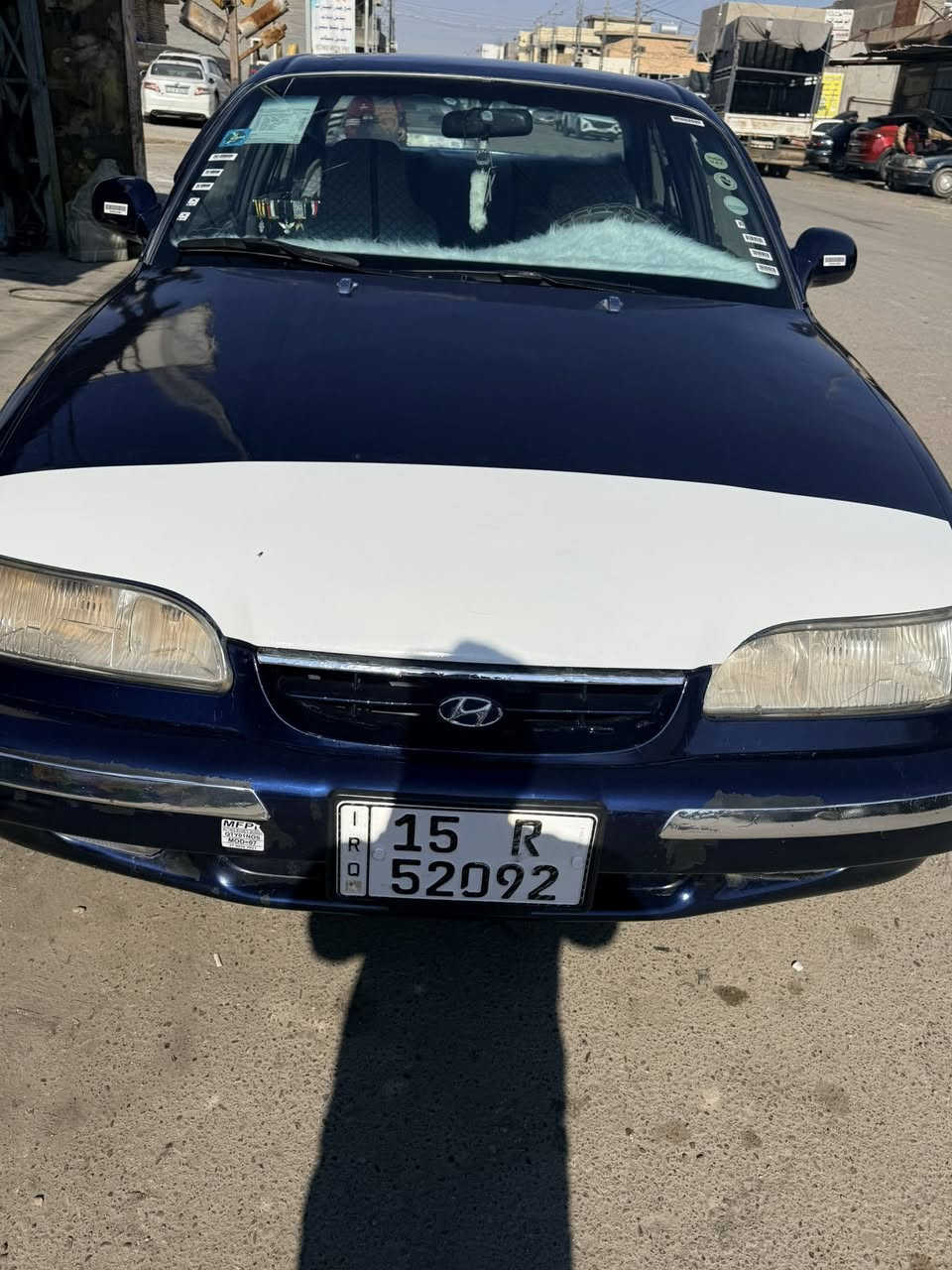 سلام عليكم سوناتا تو للبيع 
93موديل 
كيرصارله 3ايام اوتماتيك محرك مال كصه بل نايلون 
تخم تاير 
المكان ::الفلوجه  (مصبوغ عام بدون ضرر)
الرقم 
اسيا/***********
سعر42
