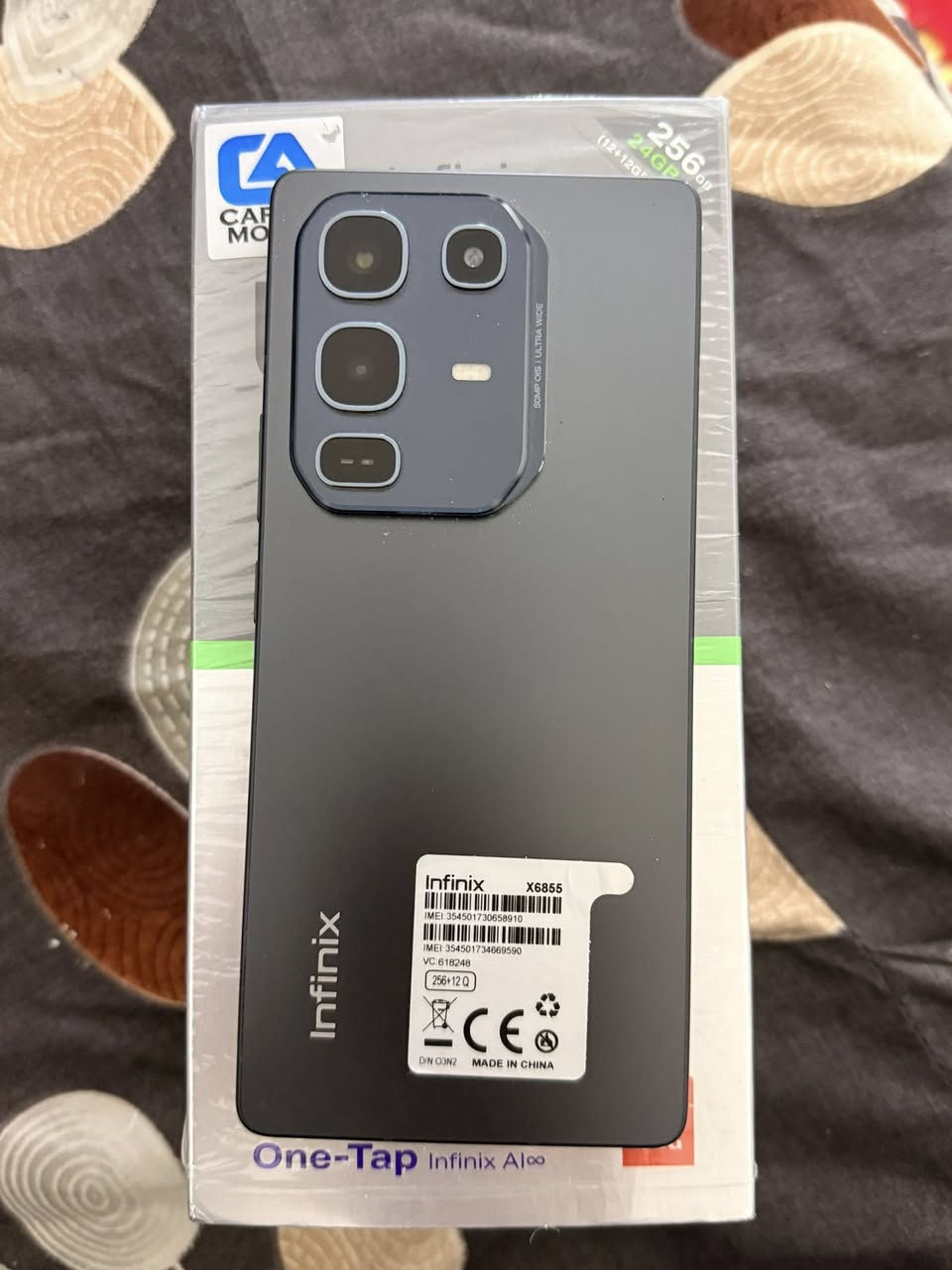 سلام عليكم 
انفنكس نوت 50برو للبيع ذاكره 256 العشوائية 24مو 12
بيه طخه بالشاصي موضحه بالصوره جهاز نضيف حيل كامل ملحقات الشحن لاسلكلي ممفتوح أصلا والكفر الاصلي مالته ممستخدم شاحنه وغراضه كله ويا 
مكاني بغداد امين ثانيه 
رقمي ***********
سعر 225 بي مجال بسيط الي ميعجبه السعر لايضل يعلق تعليقات مثله تعبانه  ❤️❤️
