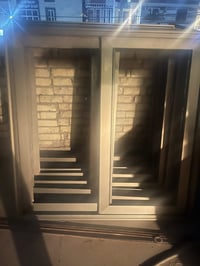 شبابيك المنيوم سلايد تركي الثقيل درجه اولى للبيع  جديد مامستعمل سبب ال...