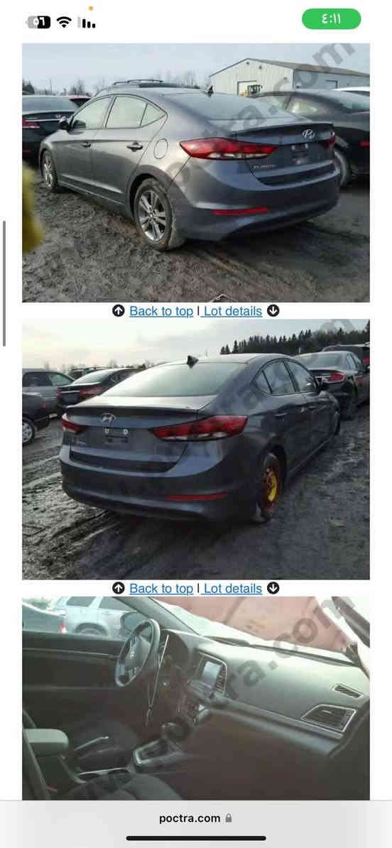 النترا ٢٠١٧ سيارة كلين بدون حادث  فول عده الفتحه والبصمه باقي المواصفات بيهه

بل عراق بيه بس بنيد  ونفس ألون بلادي بدلته يعني حتى الدعاميه الاماميه بلاديه    بدون دواخل 

بدون قطرة صبغ ولا بارد حته دعاميات كفاله 

 صور الحادث مرفقه بل منشور

منضومة غاز شادله  

شاشه جبيرة 

رادار 

كشنات تدفئه 

تحكمات جهتين 

شاشه اعطال 

رقم سليمانيه دولي  رقم مميز

ماشيه 130k وليس ميل 

عارضها 125
***********واذا مراوس بسوناتا او اوبتما ماكو مشكله
