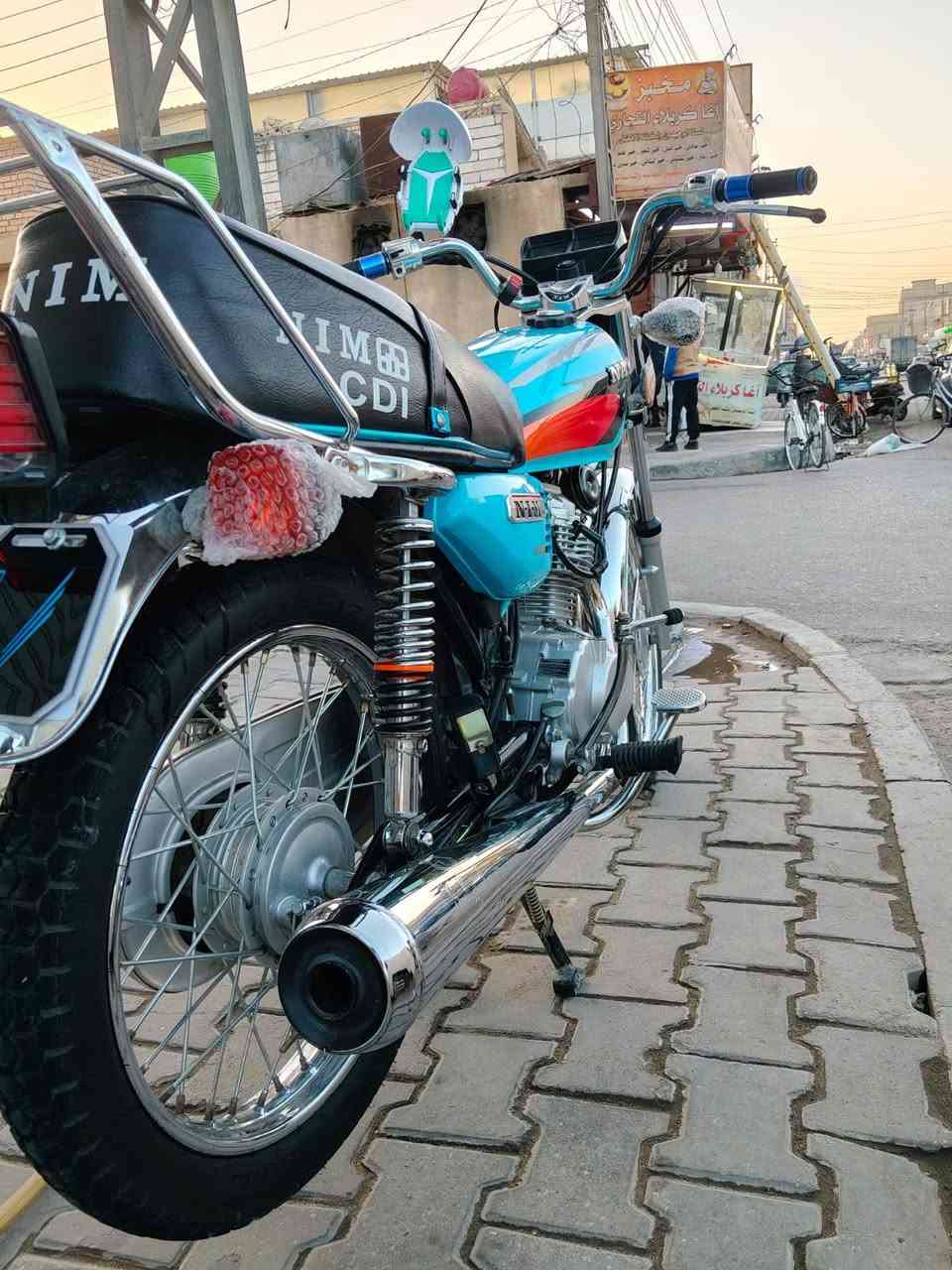 السلام عليكم دراجه سكنر للبيع موديل 2025 دراجه جديده للاستفسار *********** مكاني كربلاء حي الوفاء
