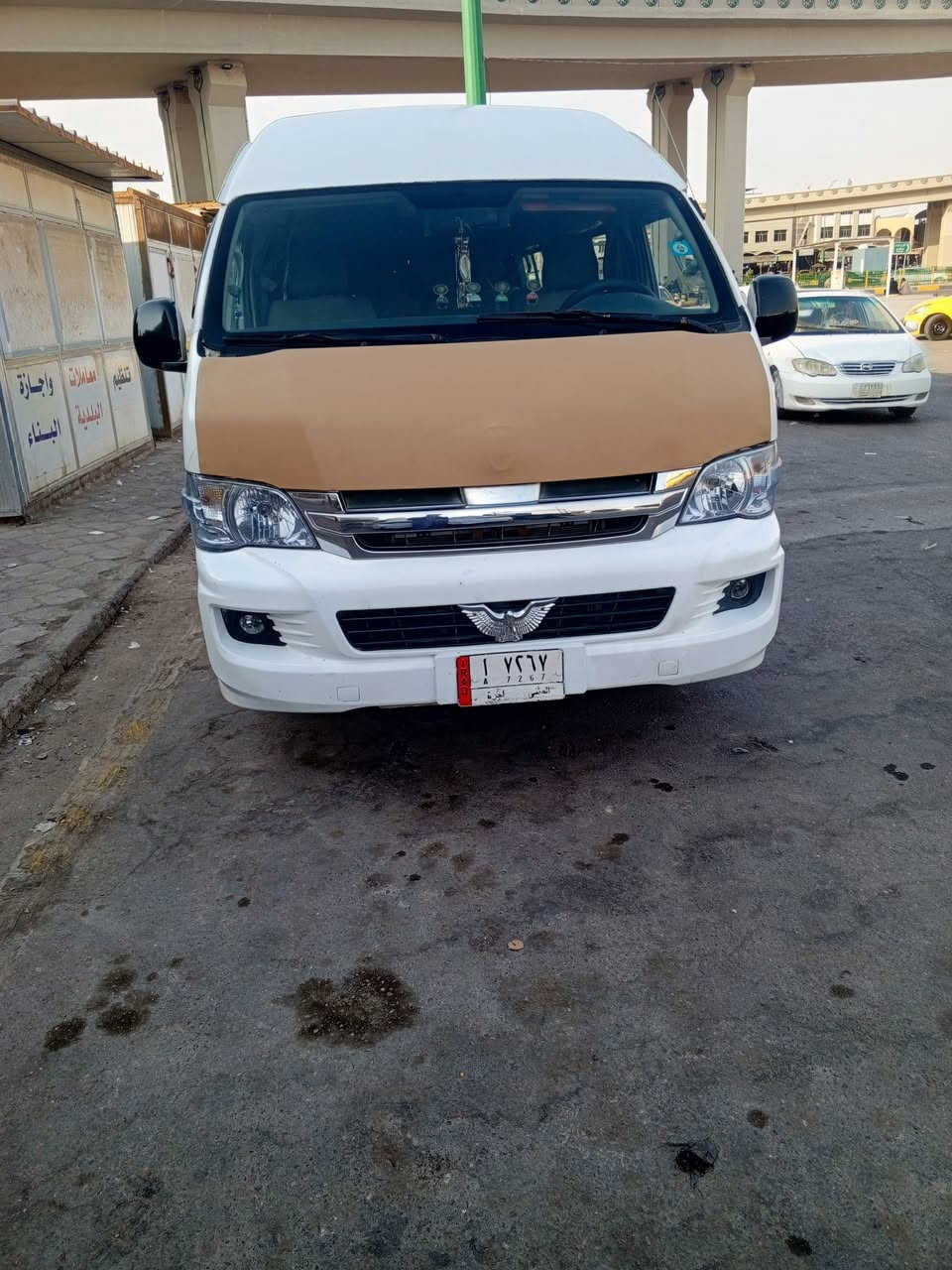 سلام عليكم جنبي موديل ١٢ تبديل جنطه بيها صبغ قليل دوشمه ومكينه تبريد كله جديد رقم مثنى باسمي سعر 115 وبيها مجال *********** مكان سماوه
