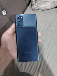 سامسونج نوت 20 5g ذاكرة ١٢٨ رام ٨ شريحتين شريحه SIM وشريحة إلكترونية ش...