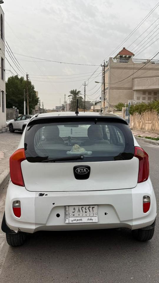 كيا بيكانتو ٢٠١٤ وارد خليجي
اللون ابيض 
رقم السياره بغداد
المحرك ١٤٠٠ المرغوب 
ماشيه ٨٩ 
الكير والمحرك مكفولات
مري شفط 
تحكمات استيرن
تبريد وتدفئه ممتازه
بيها صبغ حزام
السياره ع ايد بنية 
السعر٨٠ وبيها مجال
العنوان / بغداد
للاستفسار التواصل على  
***********
