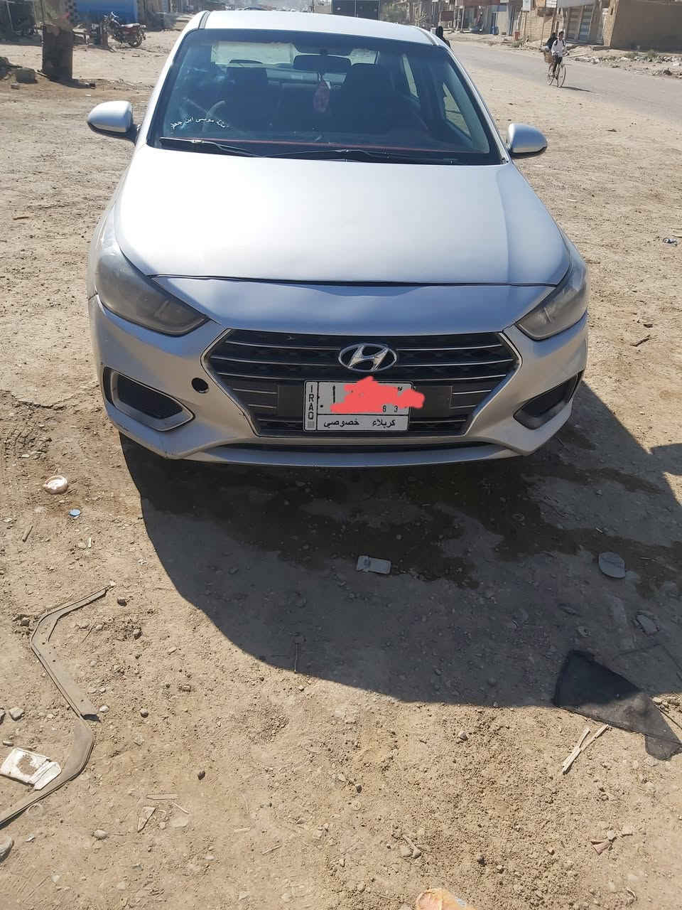 اكسنت موديل ٢٠٢٠ لون سلفري جديدة وارد امريكي فول مواصفات سيارة ناااعمة  (نضام سبورت ...رادار ...كامرة خلفي ...شاشة لمس، نضام ABS
مانع انزلاق ،حساسات،  بك لايت ليد، تخم تايرات استوني شادهن ،باتري جديد
حدادية وصدر جدد ،تبريد ثلج ❄️❄️، ايرباكات سليمه ،كير AT المرغوب( اي قطعه مامفتوحه ليبل واحد سياره)... محرك ١٦٠٠gdiحادثها جاملغ جهة العبري ومبدل  وخشم البنيد فقط ومعمر ( على وضع الشركة ) اي قطعه مامفتوحه ليبل واحد سياره
رقم الهاتف واتس اب ***********
ملاحظة/ ما بيها ولا قطرة معجون
رقم كربلاء  وكاله بأسمي مع ( الباركود) 
مكان السيارة  ذي قار / الشطره 
السعر ١١٠
