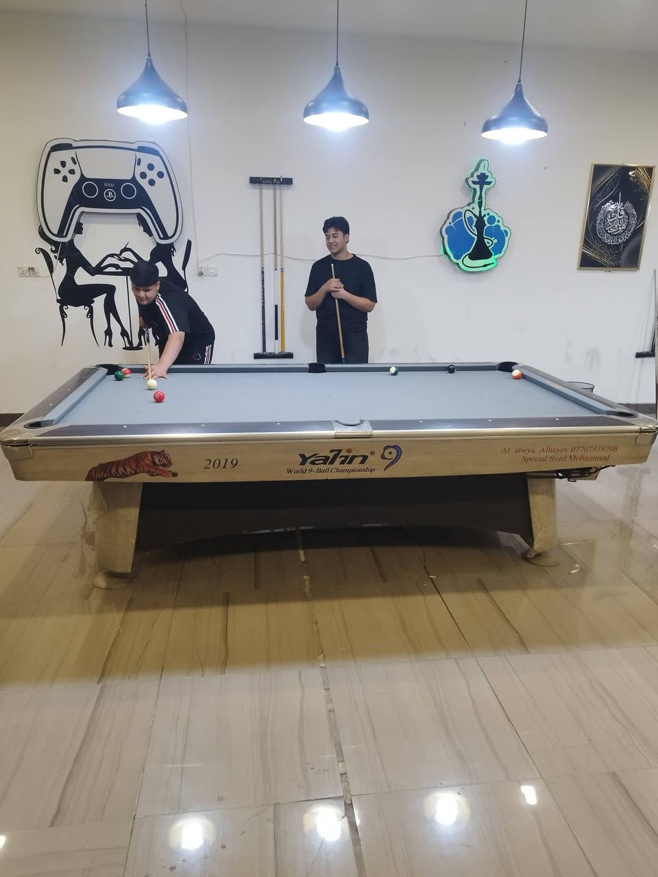 🎱 للبيع – طاولة بلياردو Yalin 9 Ball 🎱
طاولة بلياردو Yalin بحالة ممتازة جدًا، استخدام خفيف ونظافة 99% من 100، جاهزة للعمل أو للاستخدام الشخصي دون أي مشاكل.
✅ حالة ممتازة
✅ سطح لعب نظيف ومستوي
✅ مناسبة للمقاهي وصالات الألعاب والاستراحات
✅ معاينة الطاولة متاحة
📍 الموقع: الأصالة – الأمين
📞 للاستفسار والحجز: ***********
السعر: يُحدد عند الاتصال

