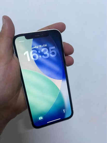 سلام عليكم ايفون 12عادي  
ذاكرة 64
بطارية 79
مكفول من اჂ̤ خلل 
مبدل شاشة اصلي. فقط حتى شعار شاشه يروح 
شحنه كلش طبيعي 
سعر325
عنوان بغداد دورة حي الصحة
رقم*********** بغداد
