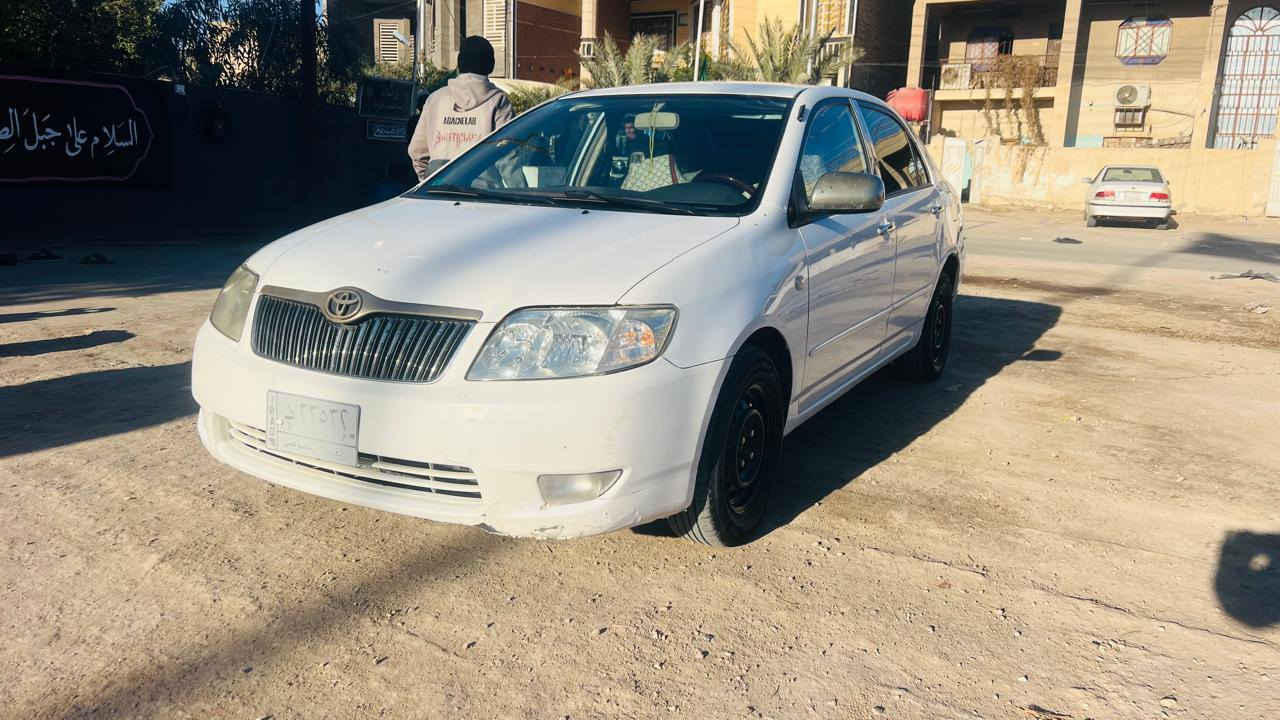 كورلا 2007 خليجي مكفوله 
محرك حداديه  تبريد جاهزه
رقم بغداد مشروع وطني 
مكان ناصريه الاسكان الصناعي 

***********
