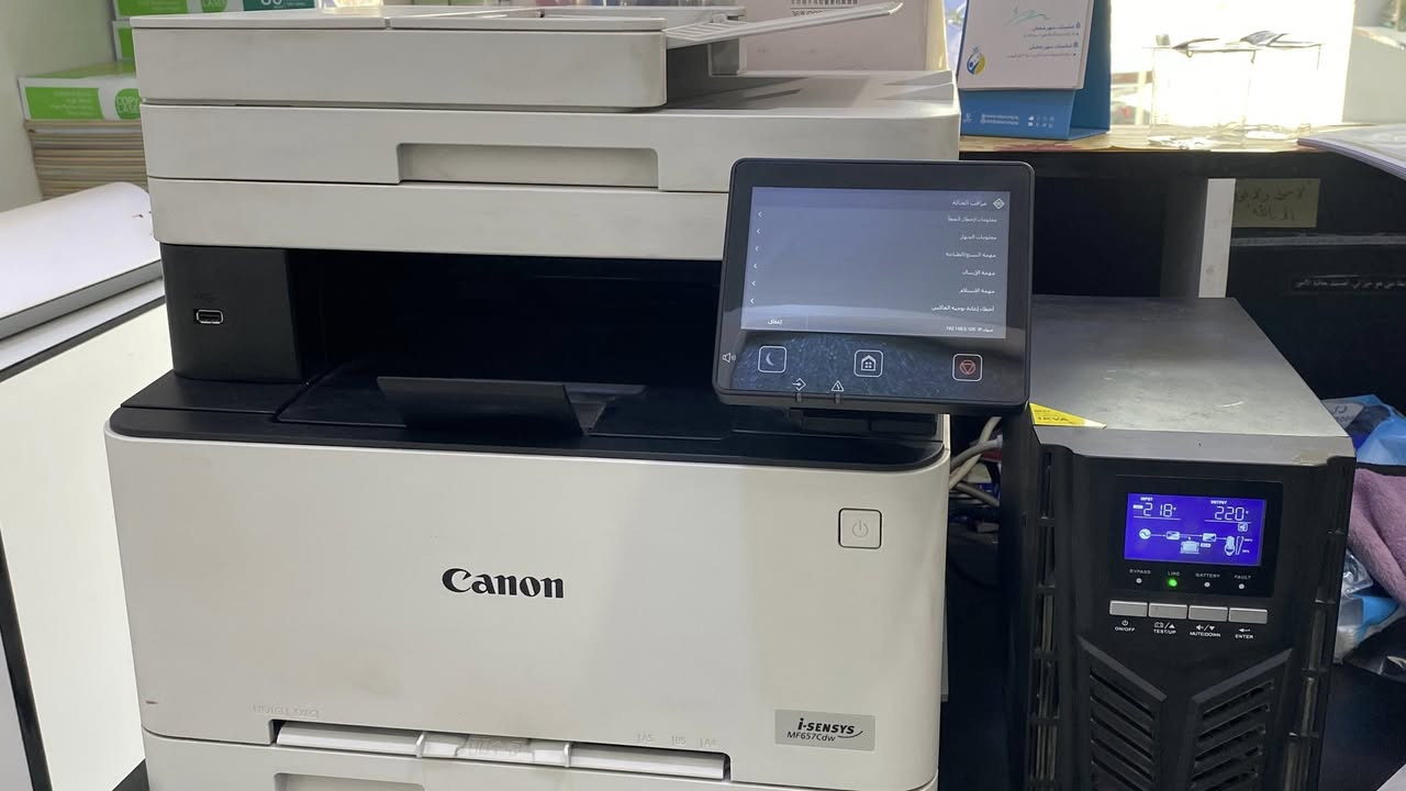 طابعة كانون CANON ليزرية للبيع في كربلاء
طابعة كانون ليزرية بنظافة عالية واستعمال قليل -  i-sensys  mf657
✅الاصدار الاخير من كانون 
✅الطابعة بنظافة عالية جدًا
✅استعمال قليل والعداد موضح هذا الشيء
✅تفاصيلها موضحة بالصور
❗️خالية من اي عيوب
❗️ الحبر باودر متوفر في جميع الاماكن
❗️سرعة الطباعة بالدقيقة الملون وجه واحد 25 نسخة
❗️سعة تخزين الورق 250
❗️ تحوي على فيلدر استنساخ
❗️ امكانية الطباعة على ورق جوجو  للصور

❇️ السعر : 400 الف دينار - قابل للتفاوض
علمًا سعر الجديد ~ 600 الف دينار

للتواصل : ***********
