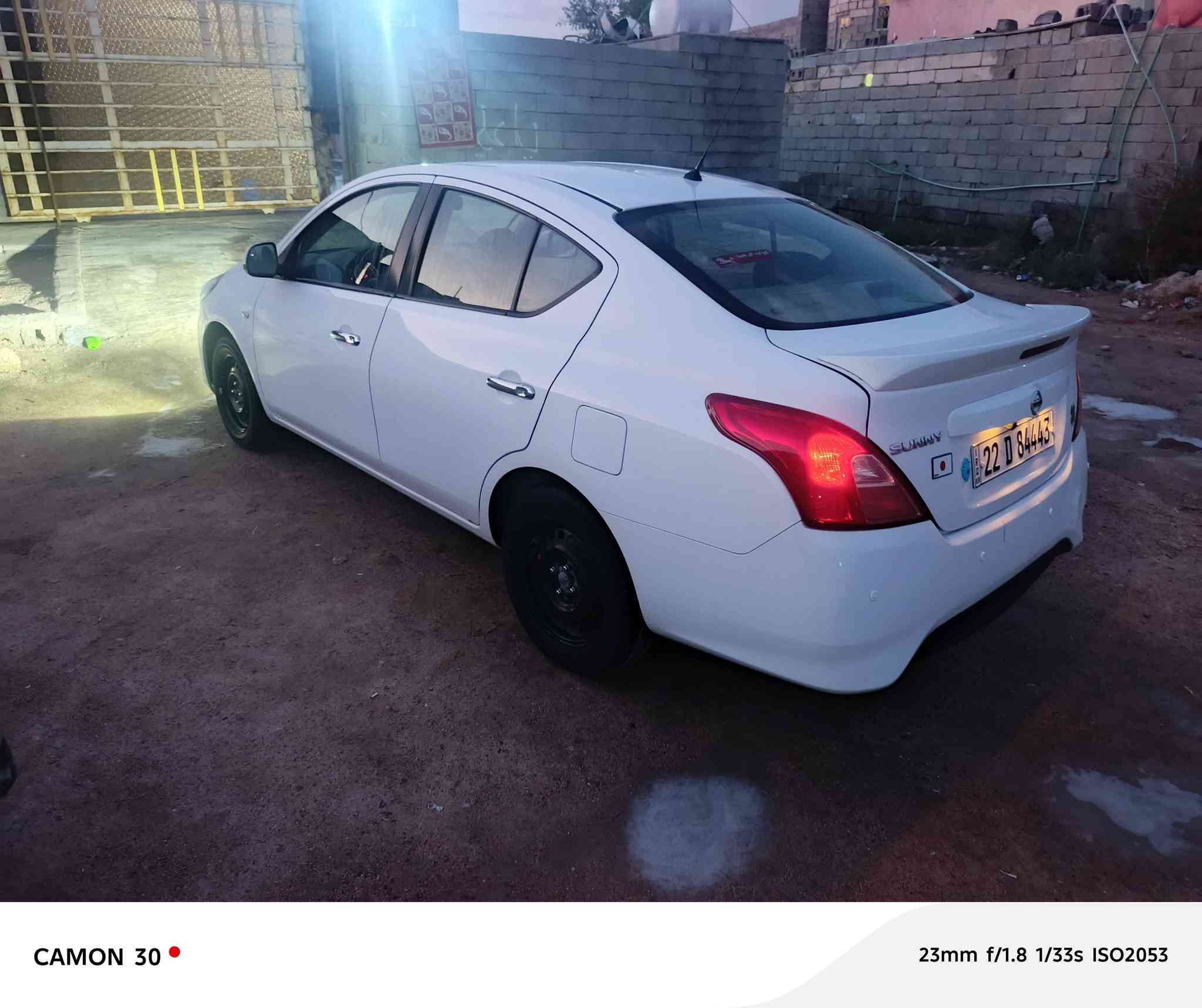 للبيع نيسان صني هندي موديل23 رقم اربيل نكليزي كفاله عامه ماعده صندوك مقسم بيهه طخه بدعاميه الخلفيه بصيطه واضح بسونار سعر 113بيها مجال بصيط العنوان البصره الهارثه ***********
