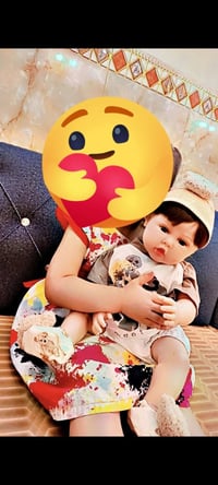 عروسة سيليكون • شعر بوستيجه • وزن كيلو