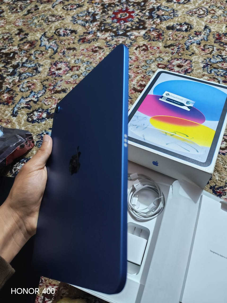 سلام عليكم ايباد 11 a16 تاريخ صنع 2025 كامل هوه وملحقاته  نضافه 100 
بطاريه كدامكم 100 مشحون 59 مره شخط مابيه 
سعر 450...  شراي يراسني او يدك على  رقم ***********
