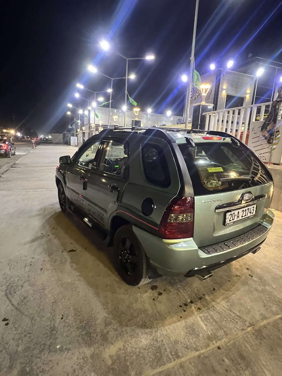 سلام عليكم
سبورتج 2008 
مكينه 2000 دوش 
مصبوغه للجماليه 
سياره جاهزه مابيهه كل نقص 
السعر 86 
***********
