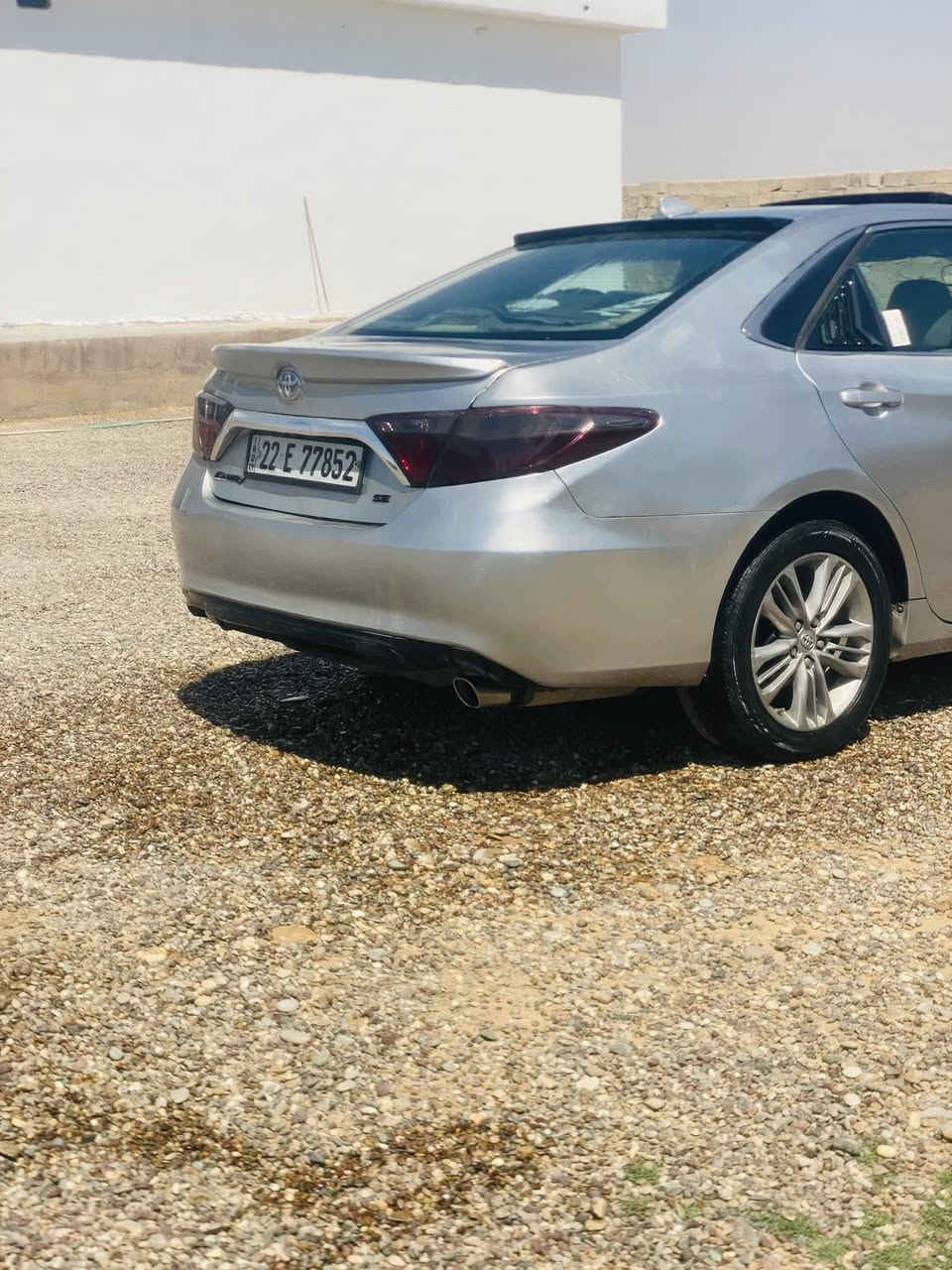 من رخصت الدمان ✅

سياره كامري 16✅

السياره بيهه حزام صبغ السياره نضيف حلوه  كاعده
✅SE بيهه منضومه غاز 
رقم دولي متخسر ألف  عليهه مال بيت 

السعر ١٢٠ و بيهه مجال شي قليل .
الرقمً ‭٠٧٨٠ ٦٢٧ ٦٧٨٢‬مهند ال علي
