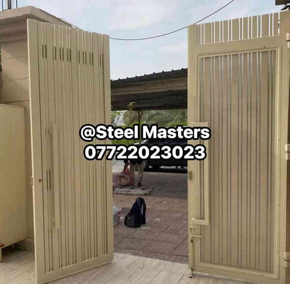 🛑نقدا & بالتقسيط 
ورشة Steel Masters لأعمال الحدادة 

تنفيذ وتوريد باب حديد تشكيل 

✅ تصميم عصري يناسب جميع المداخل 
✅ خامات حديد عالية الجودة لضمان الصلابة والمتانة 
✅ تنفيذ دقيق وتشطيب احترافي لضمان افضل النتائج 

📐 تصميم عملي  _ متين وامن متناسق مع الواجهات الحديثة 

تنفيذ فعلي من ورشة #steel_masters

📍 للتواصل والاستفسار:
+964 ***********
العراق_بغداد
