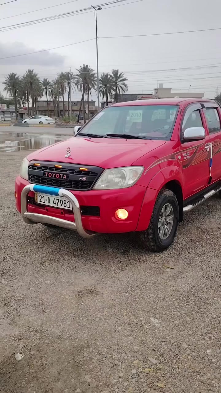 للبيع تيوتا فورويل كير عادي موديل 10 مكفوله كفاله عامه وسونار اخر الفيديو مكانا ابو غريب اسعر 175 وبيهى مجال ***********
