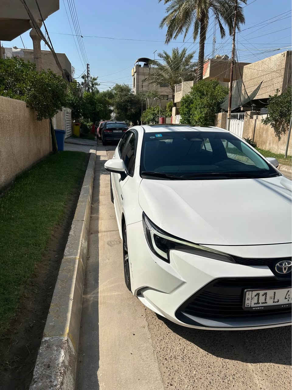 كورلا 2024  هايبرد شكل الامريكي مكفوله من الصبغ والضرر عده رصعه بلهلال الخلفي فقط ماشيه 38 الف قابله لزياده  مضلل الجام كله عازل حراري 
مواصفاتها
2024 رقم بغداد
خليجي مكفول من الصبغ والتبديل
سبايدر جنطه
هايبرد + بانزين
دخول ذكي
إنارة ترحيب دخول ذكي
سلايد روف
ويل كب كروم
سايد بريك اوتو
نوقف ذاتي
مانع اصطدام
رادار امامي
واشاير بالمري
حديد مسار
قياده ذاتيه
تبريد قطعتين
اوتو هولد
وبعد بيها مواصفات
باسمي تحويل مباشر
سعر 146 وبيها مجال بسيط
مكاني الغزاليه
*********** بغداد, العراق
