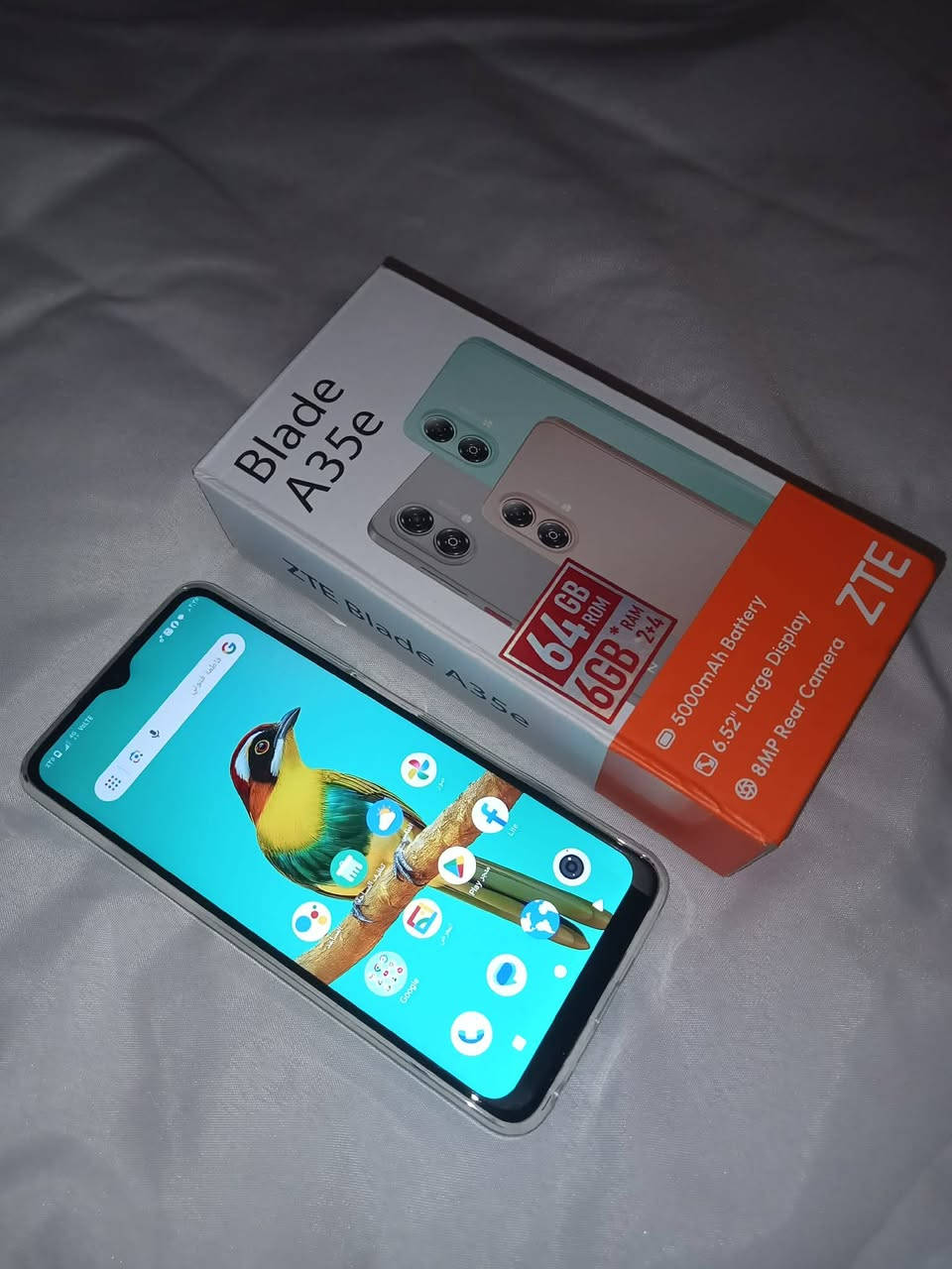 سلام عليكم تليفون Blade A35e للبيع التليفون جديد ما مستخدم ابد فقط مفتوح من الكرتونه ويا شاحنته الاصليه مكاني زعفرانيه


**إذا كنت صاحب هذا الإعلان وتريد حذفه لأي سبب، رجاءا أرسل رسالة إلى الدعم الفني**