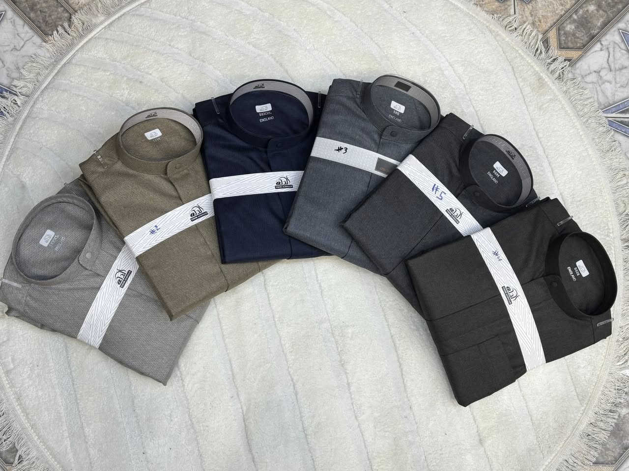 عروض شهر رمضان المبارك دشداشه خام انكليزي فصال سعودي جميع الموديلات والوان سويناها ب25000 الف 
العنوان الانبار الرمادي شارع الاورزدي مجاور اهل الاخشاب احمد الطائي للزي العربي 
***********
