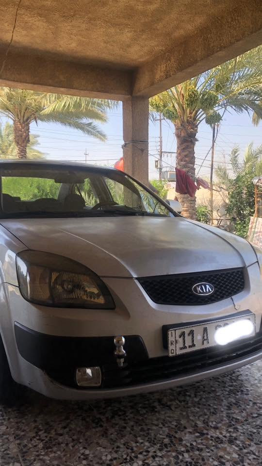 كيل ريو 2009 خليجي
محرك 1600 كفالة
گير كفالة 
تخم تاير جديد 
حدادية كاملة امامي وخلفي 
باتري جديد 
مكان السيارة بغداد 
شباب السيارة اني مكلف بنشرها 
السيارة فقط جراد 
الي يريد يعرف سعرها يتصل على هذا الرقم 
***********

