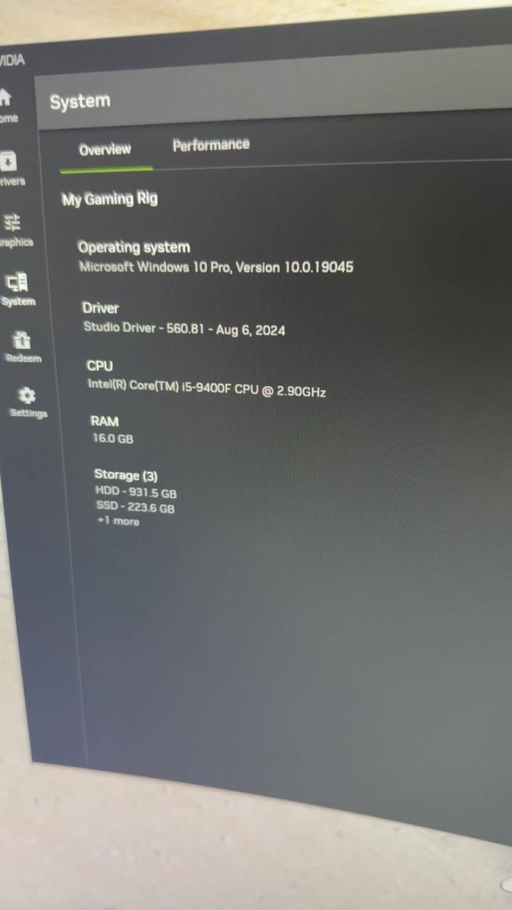 السلام عليكم
تجميعة كيس + شاشة ثنينهن سوة للبيع

CPU I59400F
GPU Msi gaming X 1650super
MB asus prime H310M-K
Ram 8x2 16 ddr4 2666hz
SSD 256 + hhd 1 T
Power 500w
الشاشة 
ViewSonic 
24
Full HD 1080
Ips
60hz
5ms
السعر 450 وبيها مجال
بغداد شارع المغرب
***********
