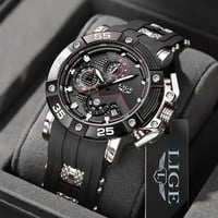 LIGE • كوارتز ياباني • مقاوم للماء ٣٠م