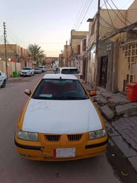 سمند للبيع 2010 سياره جاهزه ونضيفه فقط تبديل جاملغ امامي وباب خلفي بي ...