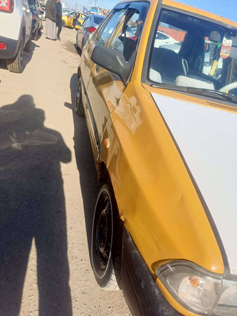 السلام عليكم 
سايبه موديل 11 رقم بابل
مكينه وشواصي وكير مكفولات
هيئنه وغرامات مصفرة سويه ل 28 
كهربئيات شغاله باتري جديد تبريد شغال
السعر 23 وبيهة مجال مكان كربلاء حي الغدير 
***********
***********
