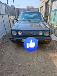 كولف موديل 90 لون رصاصي رمادي رقم انكليزي بغداد كير عادي باسمي السنويه...