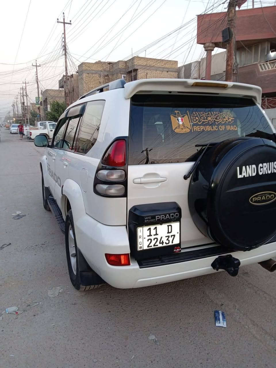 السلام عليكم من رخصه الادمن برادو 2008مكفولة دبل تانكي سبيرتعليگ رقم بغداد  6سلندرللبيع السعر 170بيه مجال بسيط شراي يتصل على الرقم هذا ***********
