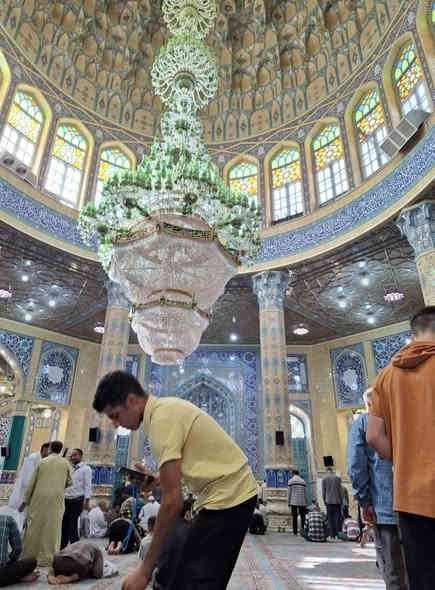 اخر المقاعد  سارع بتسليم جوازك 
تعلن  🌇حملة الامام المهدي ع 🌇 
 الى ايران زياره علي ابن موسى الرضا 
عن طريق البري 
والسيده معصومه ع  
  قم.  مشهد   
طريق بري 
اهلنا وناسنا في السماوة الحبيبه
 لزيارة الامام الرضا ع 💒
والسيده فاطمه المعصومه ع 🏨
6 \ ايام مشهد المقدسة زيارة الامام الرضا ع
زيارة ياسر وناصر اخوان الامام الرضا ع 
حديقه الحيوان  💒
مدينه باغ مشهد 💒
قم الامام الرضا ع 
مدينة شانديز الجميله 🎢🏖
شللات نيشابور وقدم الامام الرضا ع
3ايام قم المقدسة 
 السيده فاطمه المعصومه ع 🌇
مسجد جمكران🌇  
اولاد الامام زين العابدين 🌇
مقام نبي الله الخضر 🌇
 مقام الاربعين علويه🌇
زيارة بيت النور 🌇
. مقام الامام موسى المبرقع  ابن الامام محمد الجواد 
سارع بلحجز   
مدة الرحله 10  يوم 
بلاش بلاش.  225 الف 
سكن نقل وكافة الرحلات السياحيه  
بوفي مفتوح طعام كامل في مشهد
من السماوة الى السماوة 
المتعهد ابو حسين الجابري 
السماوة الحيدريه 
***********
***********
