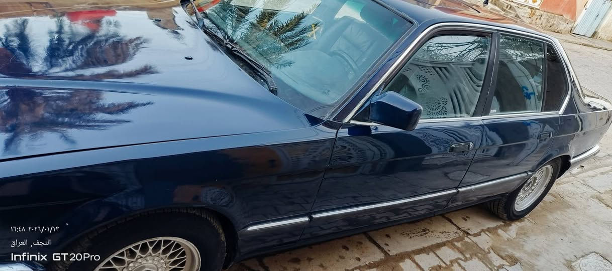 للبيع BMW 735 اللون حبري سياره جاهزه وجديده موديل ٩١ رقم بغداد الماني تحويل مباشر تخم تاير جديد منظومة زينون أصلي وكاله سياره متعوب عليها جاهزه ترايك للسعوديه مكانها نجف السعر ٤٣ وبيها مجال ***********

