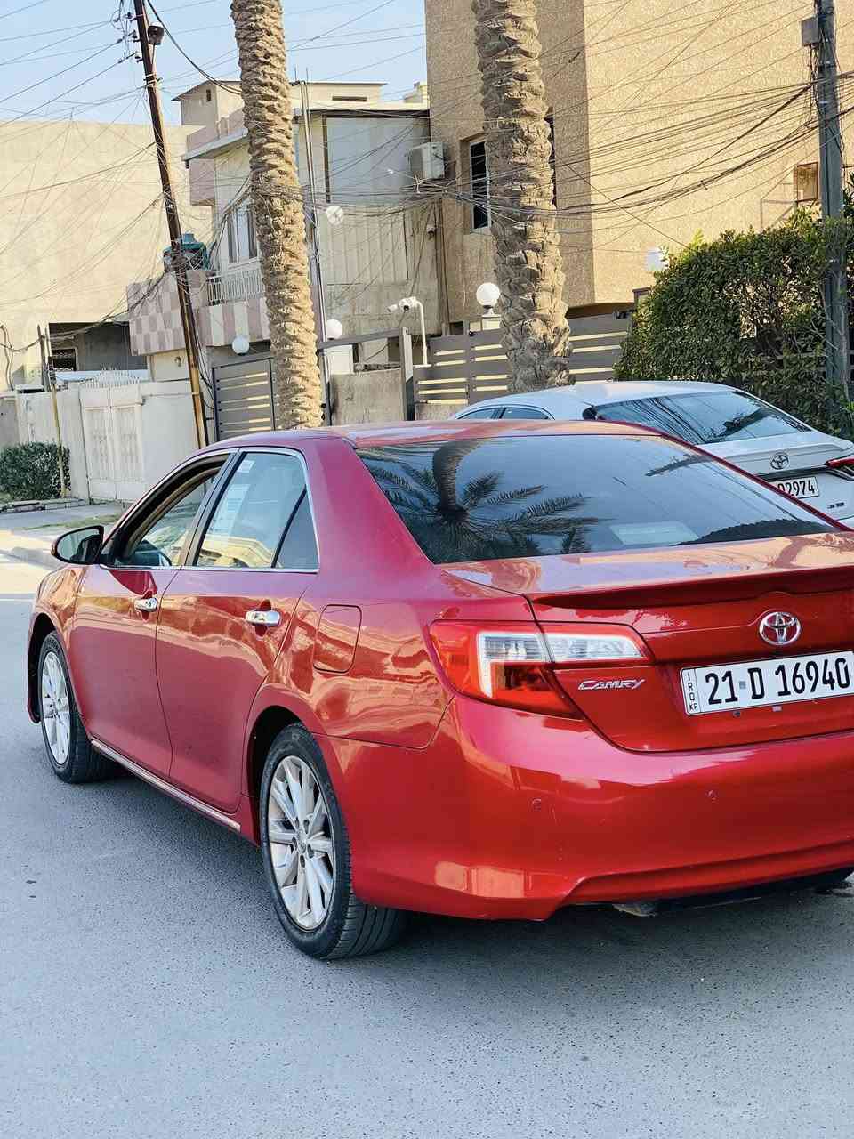 السلام عليكم
للبيع كامري 2012 امريكي 
4 سلندر 2500 
رقم سليمانيه الجديد ب اسمي 
سنويه وهزه جديده 
مواصفات se
شاشه جبيره
تحكمات ستيرن 
مقعد كهرباء 
مثبت سرعه 
داخل لونين

السياره خير من الله محرك كير  حداديه تخم تاير  تدفئه تبريد  مناقصها برغي  واحلا من الصور 
ضرر السياره 5 قطع بدون قطره داخل  شرط الفحص 
مكان السياره ((.بغداد حي الخضراء)) 
السعر(( 125)) وبيها مجال بسيط 
للاستفسار  ***********
