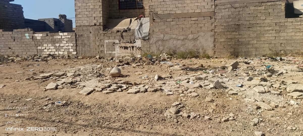 سلام عليكم قطعه مساحه ١٠٠ مربعه ١٠ب١٠ مكان سبع قصور شارع أبو علي قرب حسينه الزهره سعره 13بيه مجال هاذه رقمي ***********
