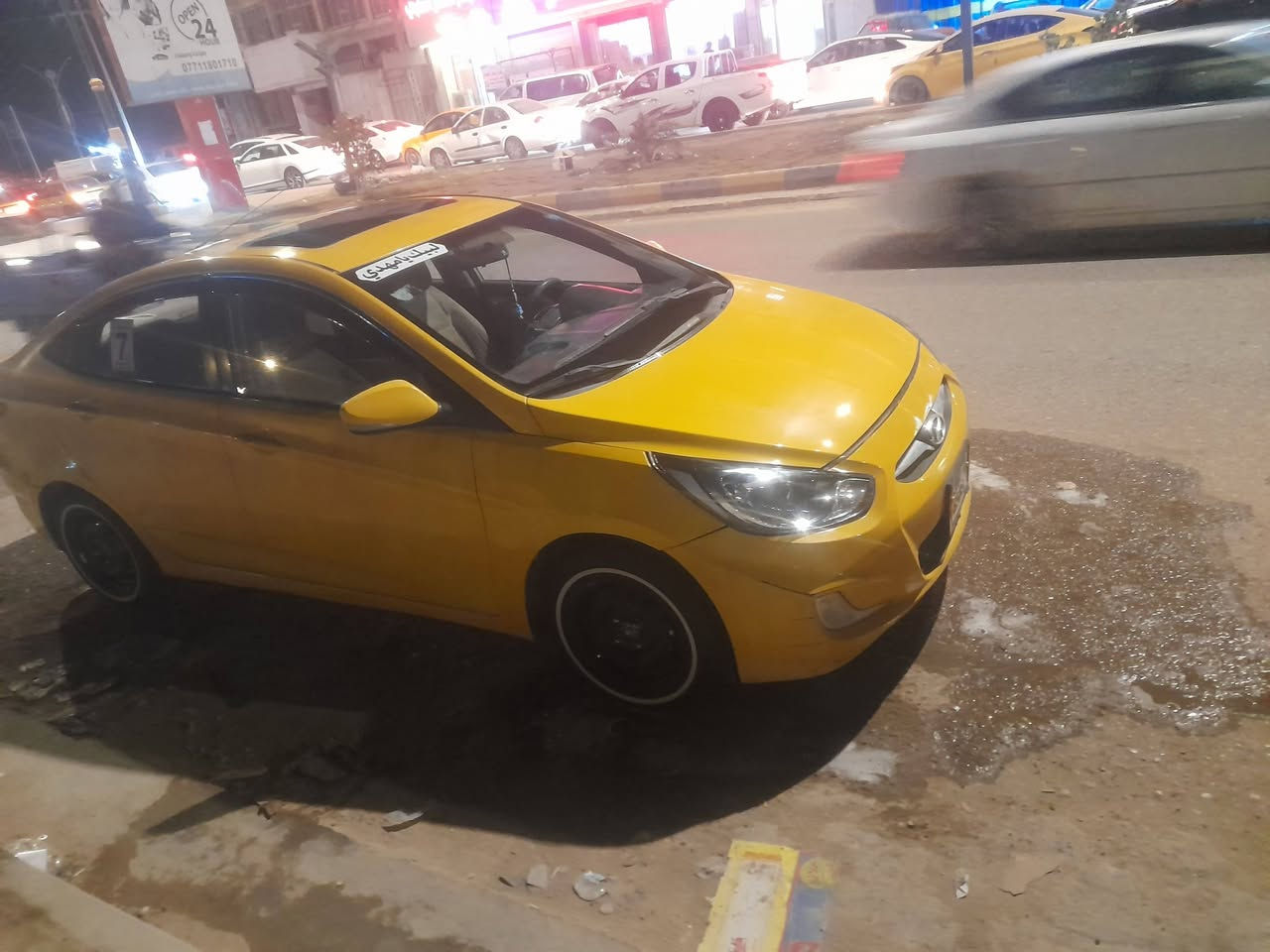 اكسنت خليجي موديل ١٣
محرك ١٦٠٠
مكفوله من الضربه وتبديل 
كير مكينه حداديه تبريد كله جاهز 
مكاني دوانيه حي العسكري 
السعر ٨٩ وبيها مجال قليل 
شراي خاص او ***********
