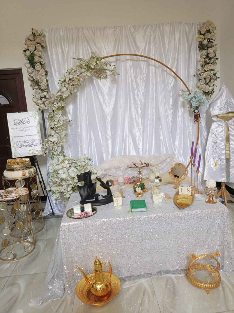 🌸 تحويل مناسباتكم للرقم واحد بالذوق والفخامة! 🌸
نسوي كوشات أعراس – خطوبة – عقد – وطهور أطفال بأحلى ترتيب وأجمل طلة 😍
خلي مناسبتك تبقى ذكرى لا تنسى 💖

📲 للاتصال أو المراسلة: ***********
