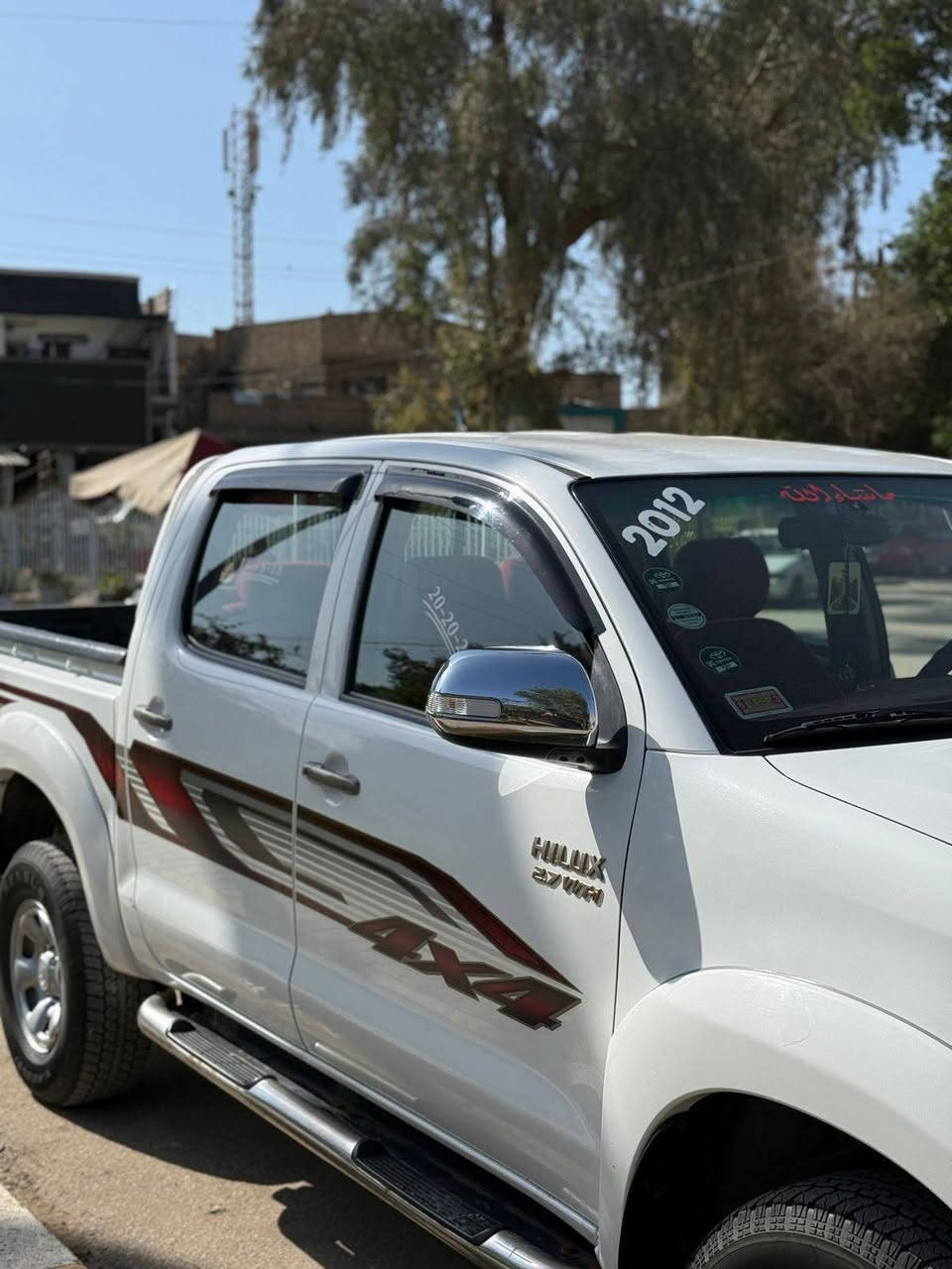 تيوتا هايلوكس 2012سياره جديدة محرك مامفتوح كير عادي تخم تاير حداديه جديده تبريد ثلج ❄️  تحويل مباشر رقم ربيل   للشراي استفسار اتصال 📞 الواقع احله من الصوره 

***********
