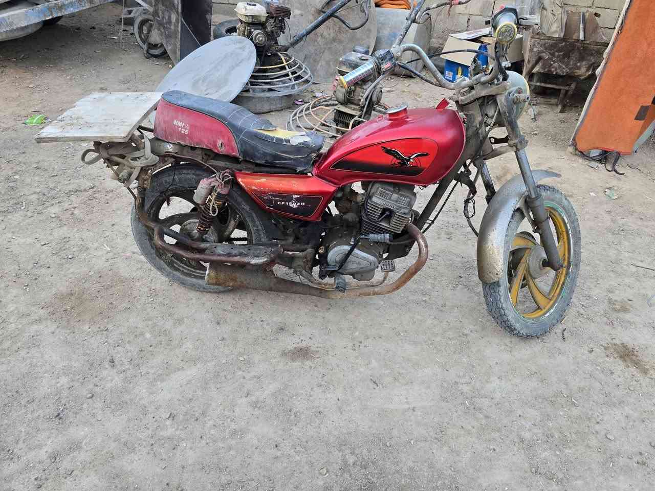 السلام، عليكم. دراجة للبيع، أدوات. السعر.175 العنوان الهوير. الخاص.
*********** الرقم.
