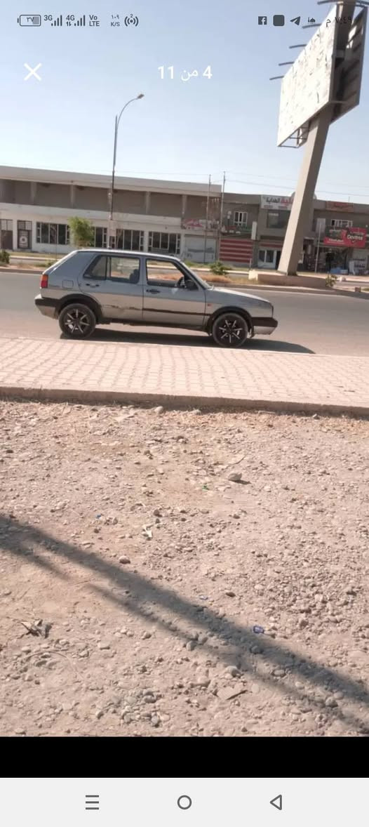 کولف 1991 سیاره نضيف مشروع وطني  رقم انكليزي اربع تايرات جديد ،كير ومحرك بشرط
كهربايات مضبوط سنويه باسمي دفتر بنزین موجود شرط تحويل او وكاله  رقم سنويه جديده هزه جديده شرط تحويل  صبغ بلادي   صدر أمامي خلفي ممتاز استیرن باور    مكان كركوك ***********
سعر24
 بي مجال كركوك, العراق
