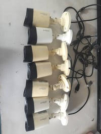 للبيع كاميرات عدد 6 مع شاشة  بغداد 07709200843 يوجد توصيل