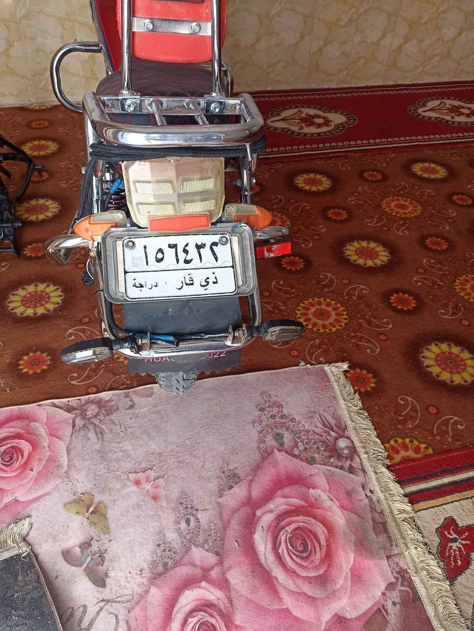 سلام عليكم دراجه تايموته باب اول للبيع موديل 2022طالعه ب 23زيروو شوفت عينك رقم ذي قار مداور ثاني يوم الشراي يتصل ***********
